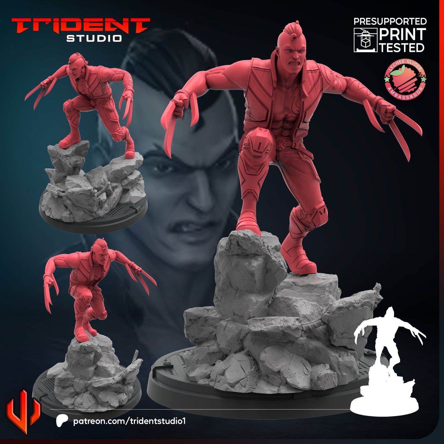 Daken (Sculpted by Trident Miniatures)