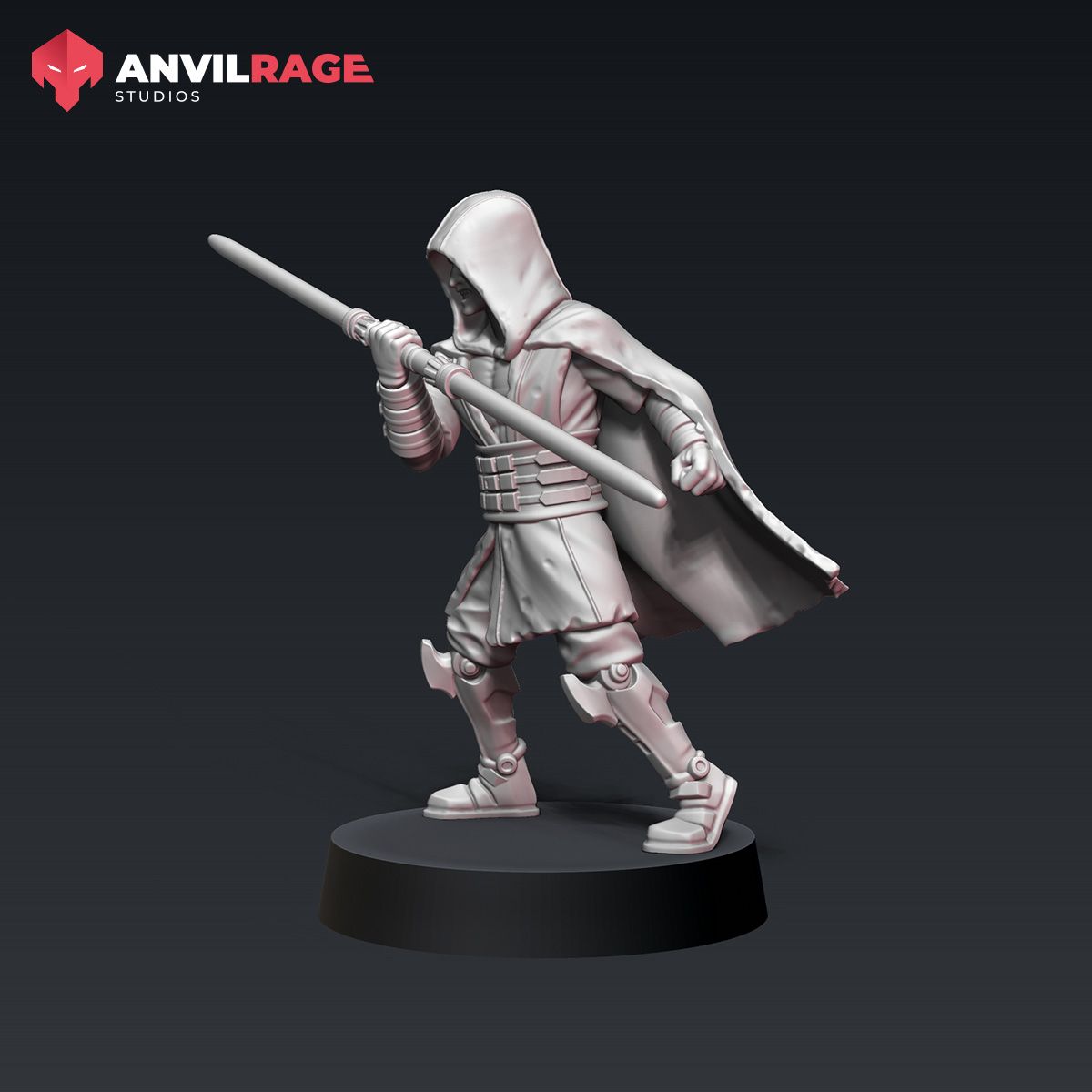Crime Lord miniature, alternate view