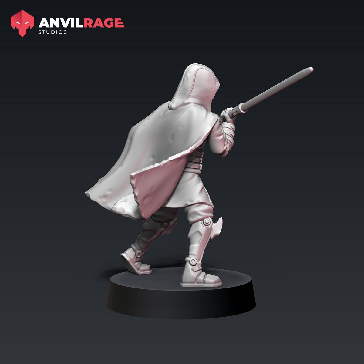 Crime Lord miniature, close-up