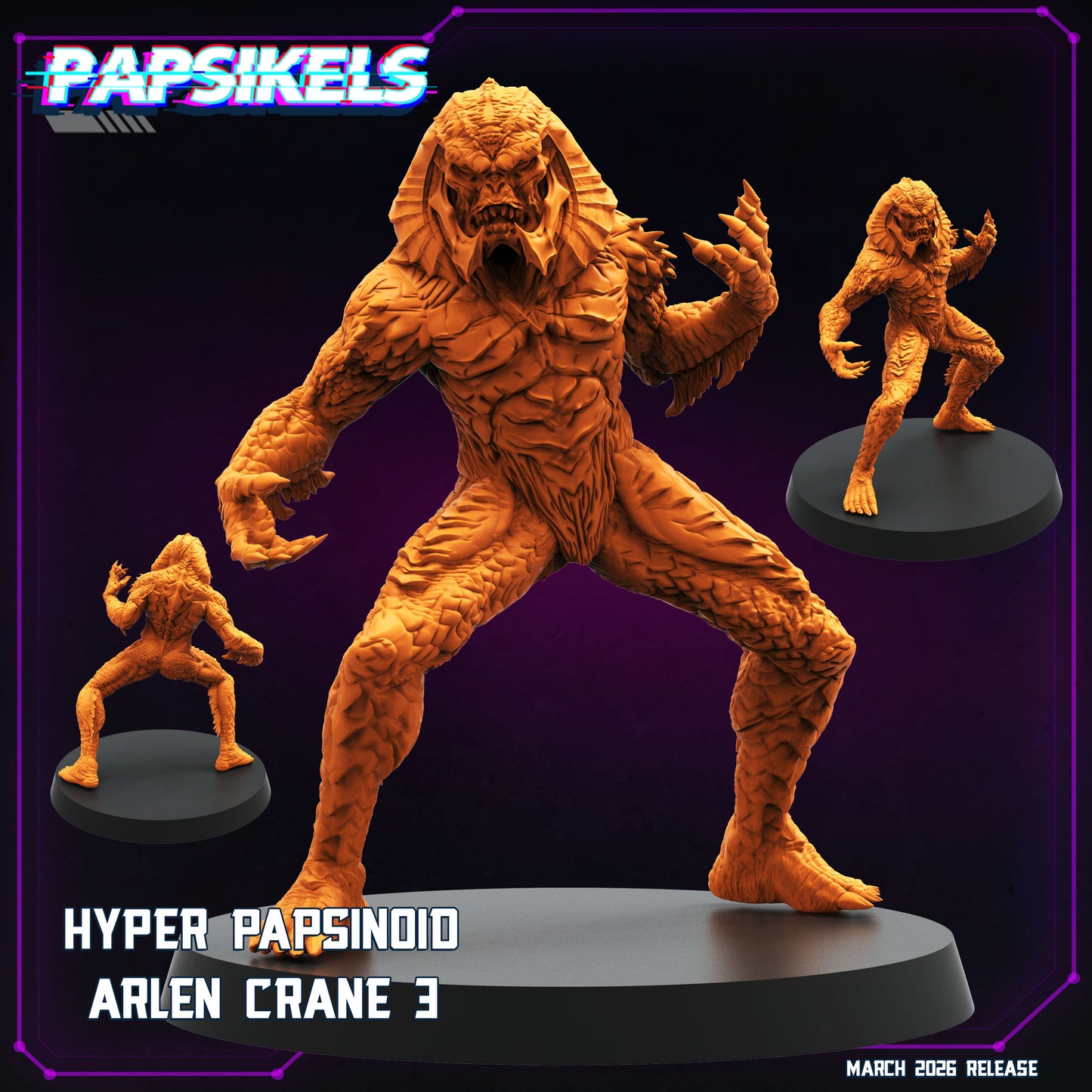 Hyper Papsinoid Arlen Crane (sculpted by Papsikels)