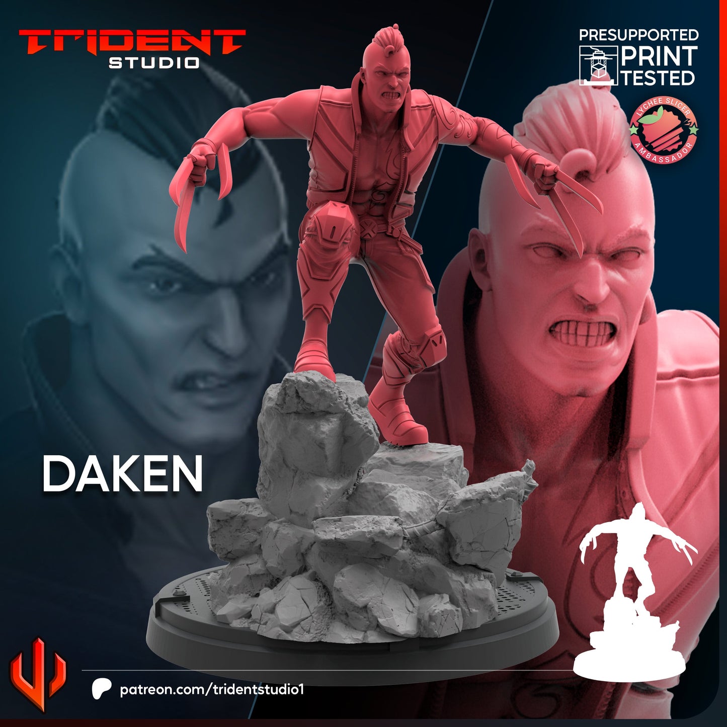 Daken (Sculpted by Trident Miniatures)