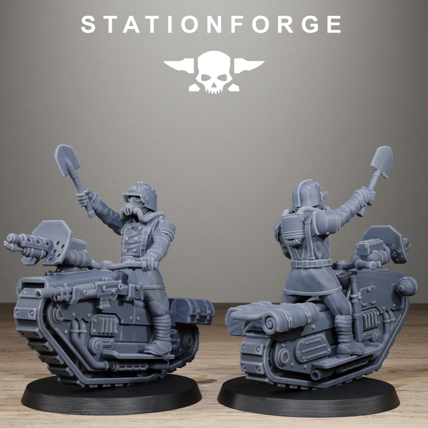 Grimguard War Treader (Sculpted by Station Forge)
