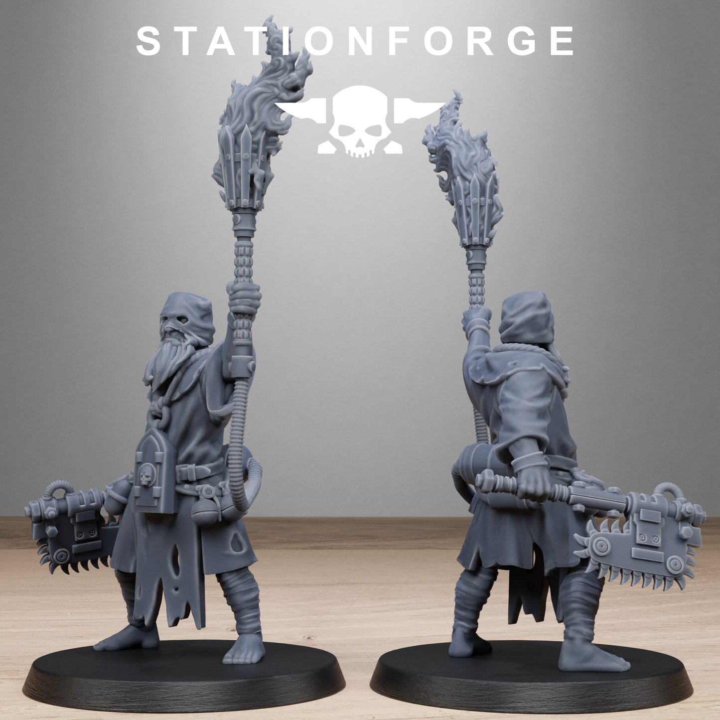 Grimcorp Firers - set of 10 (Sculpted by Stationforge)