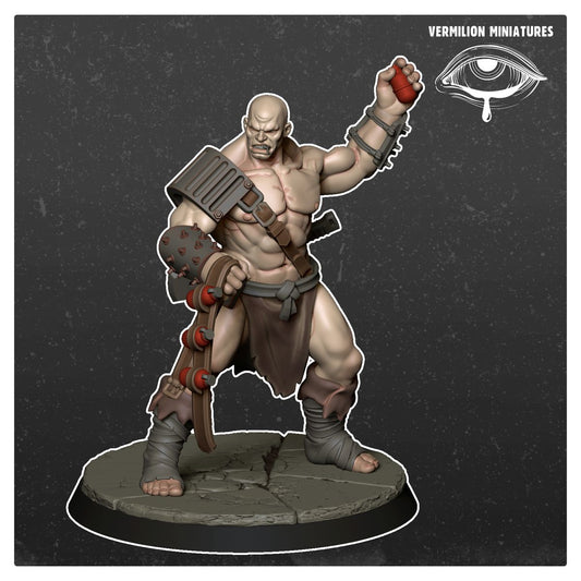 The Pack Overhuman 5 32mm resin miniature by Vermilion Miniatures
