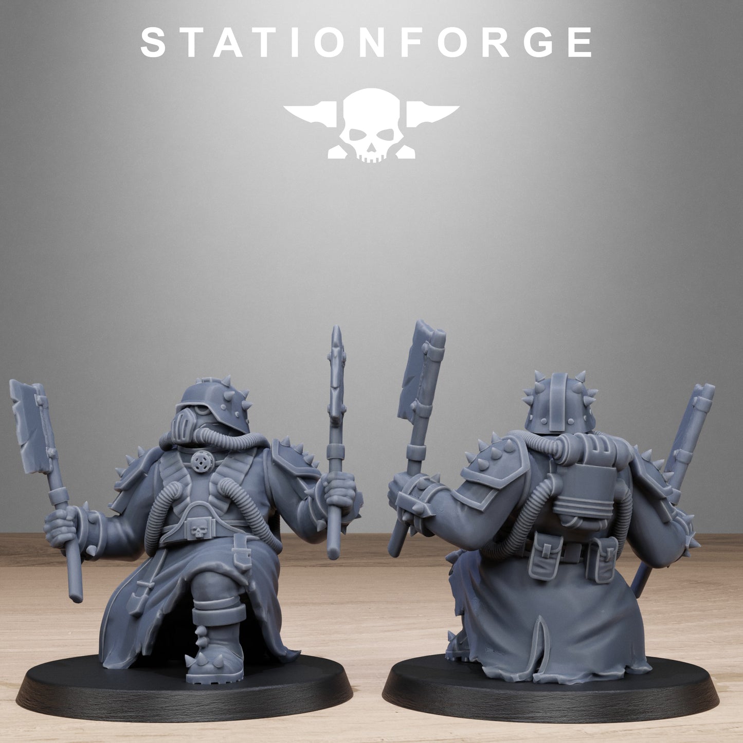 Corrupted Guard Filthcrew Mutants (Sculpted by Station Forge)
