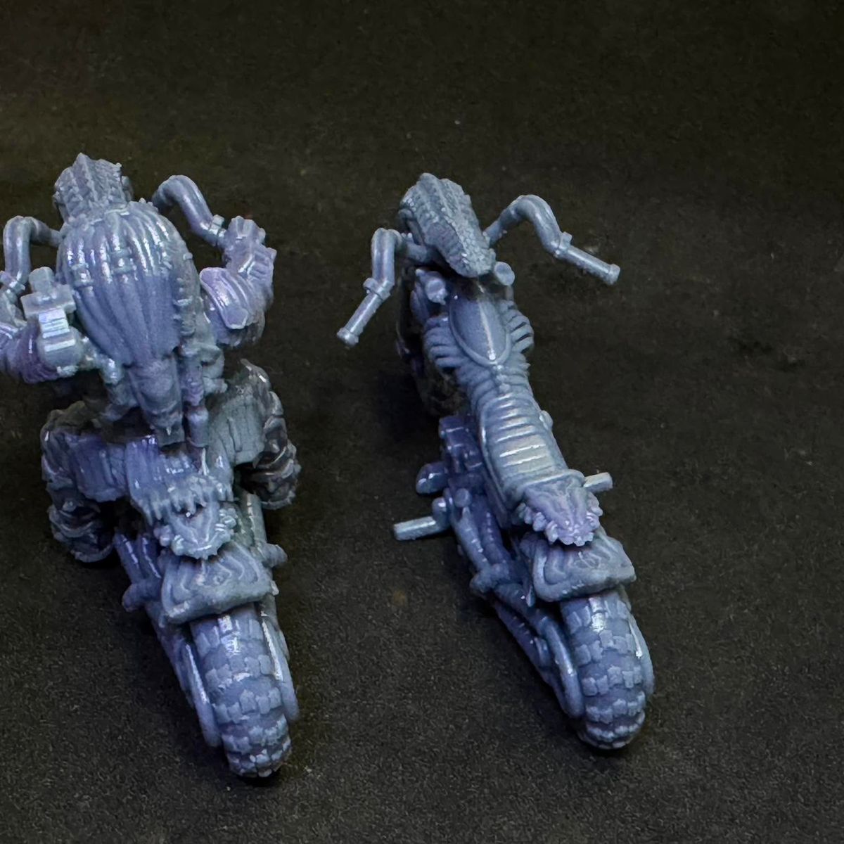 Skull Biker Hunter - Predator Fan Art (Sculpted by Papsikels)