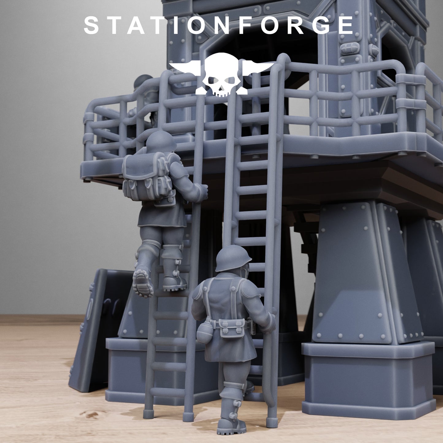 Freeguard Tower Guard - full kit (Sculpted by Stationforge)