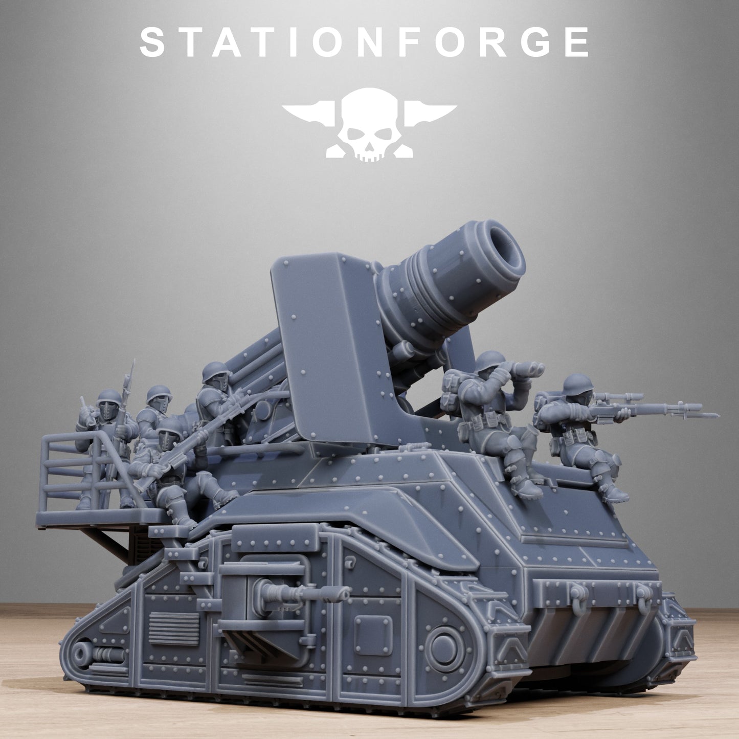 Freeguard Artillery Mini Tank (Sculpted by Stationforge)