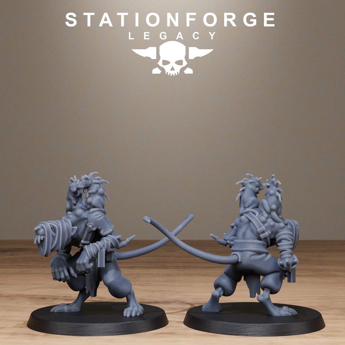 Rotfang Monks (Sculpted by Stationforge)