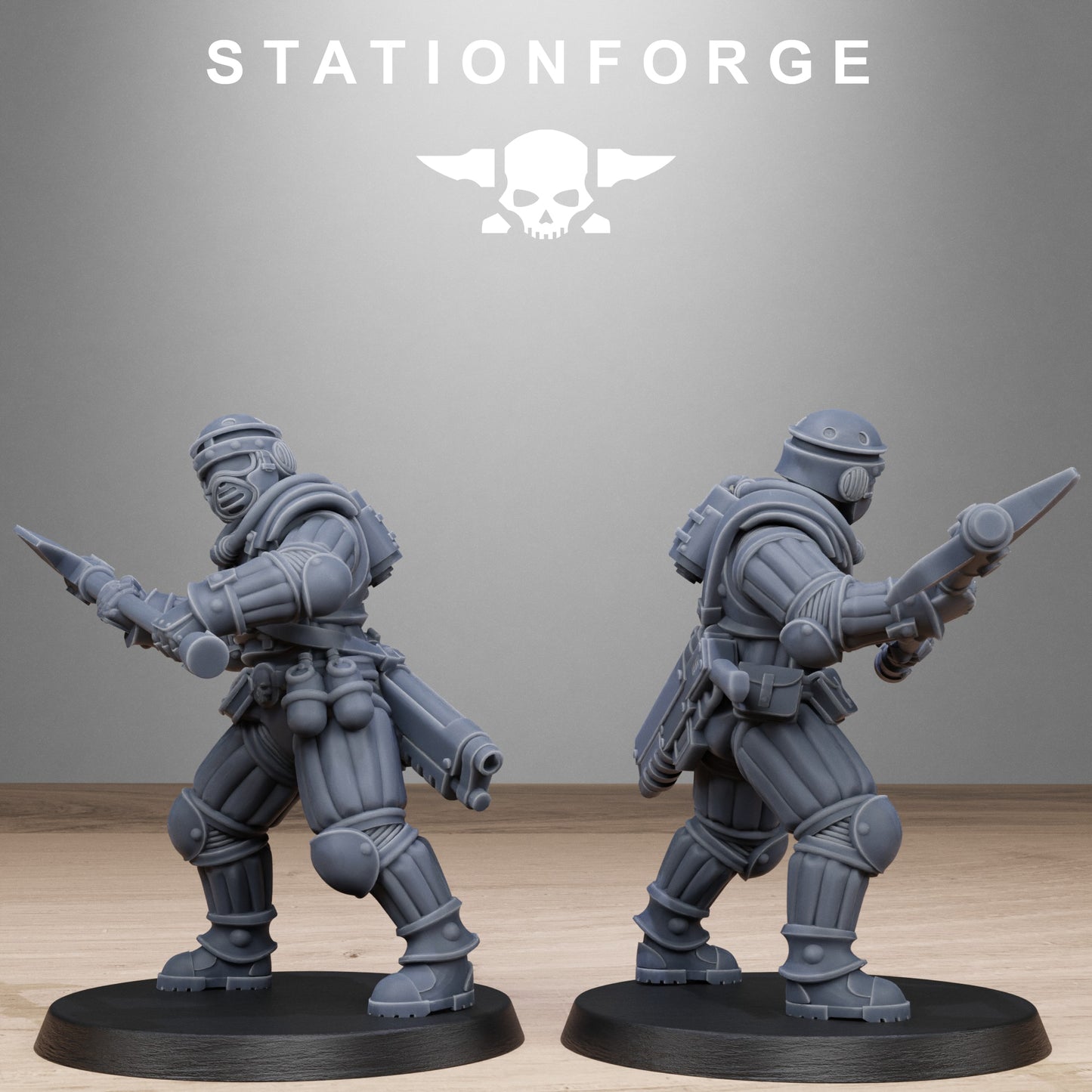 Grimcorp Voidliners - set of 10 (Sculpted by Stationforge)