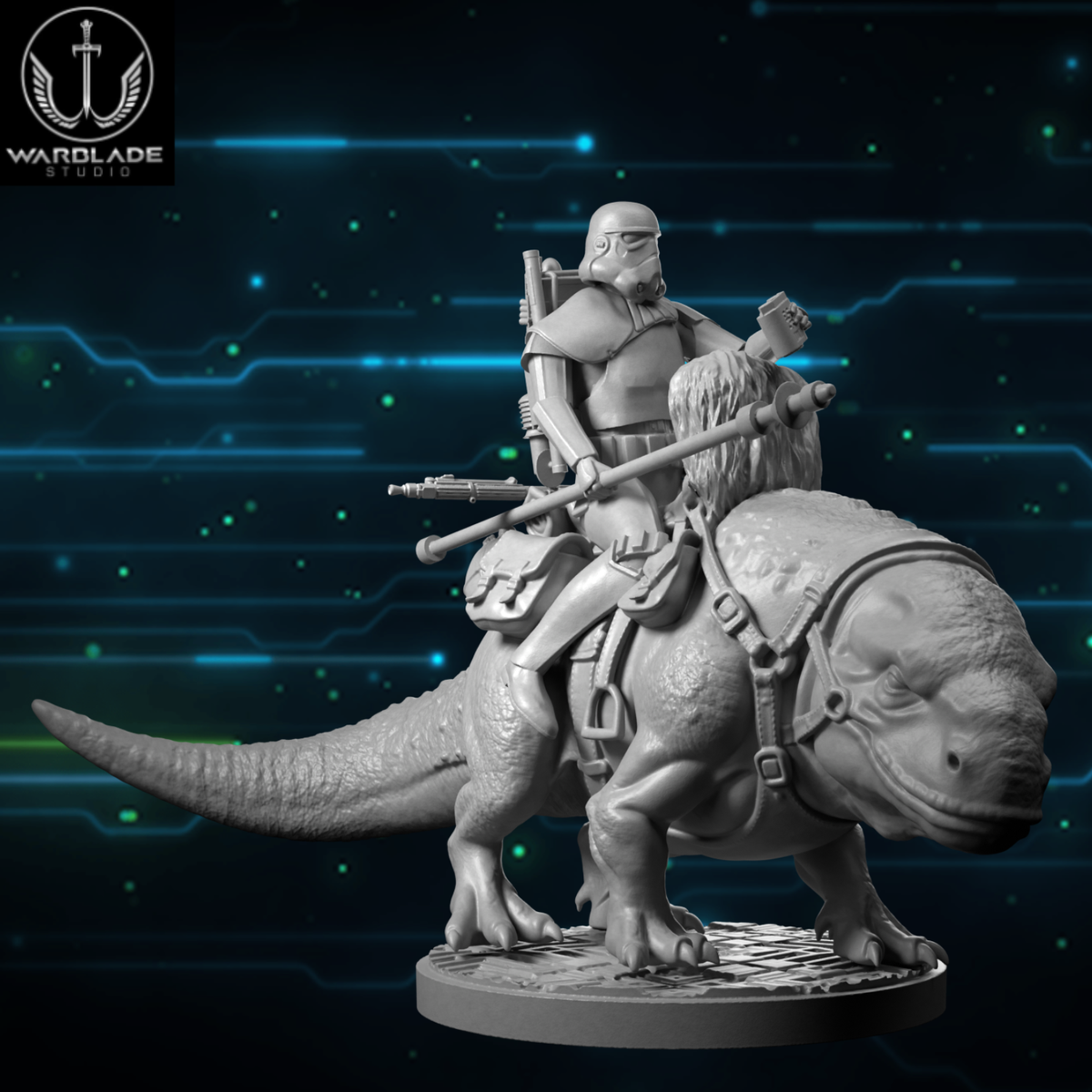 Dewback - Fan Art (Sculpted by Warblade Studios)