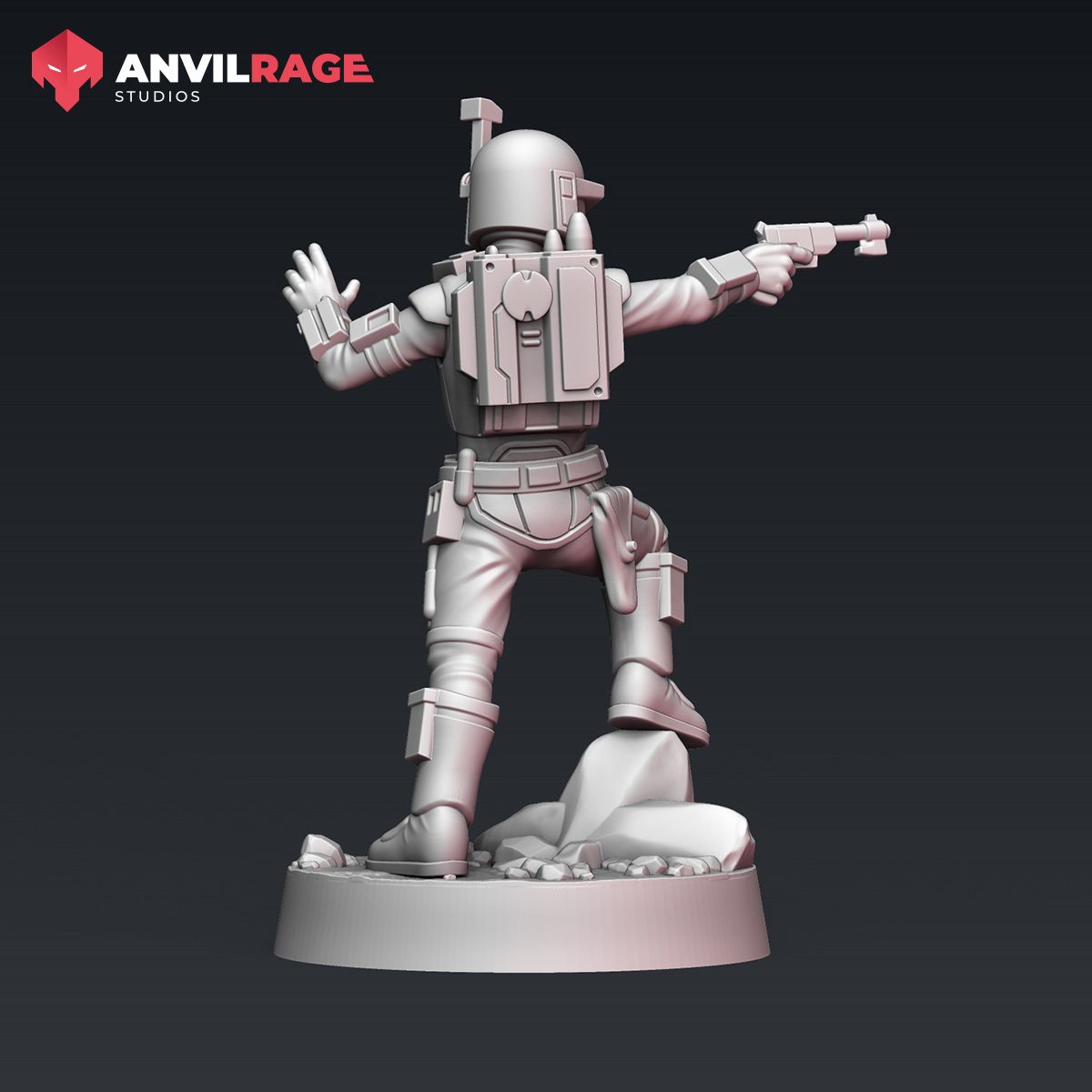 Concept Hunter miniature, close-up