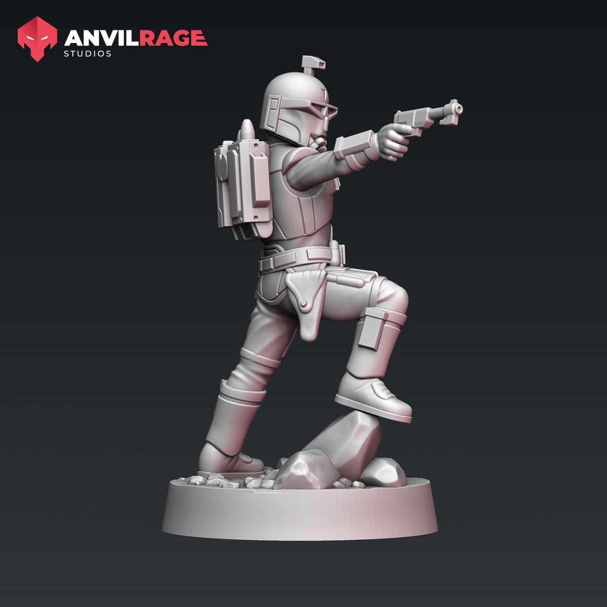 Concept Hunter miniature, alternate view