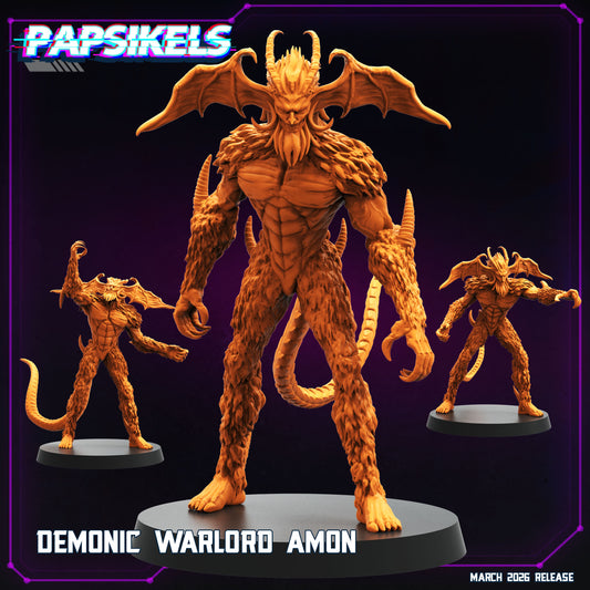 Demonic Warlord Amon (sculpted by Papsikels)