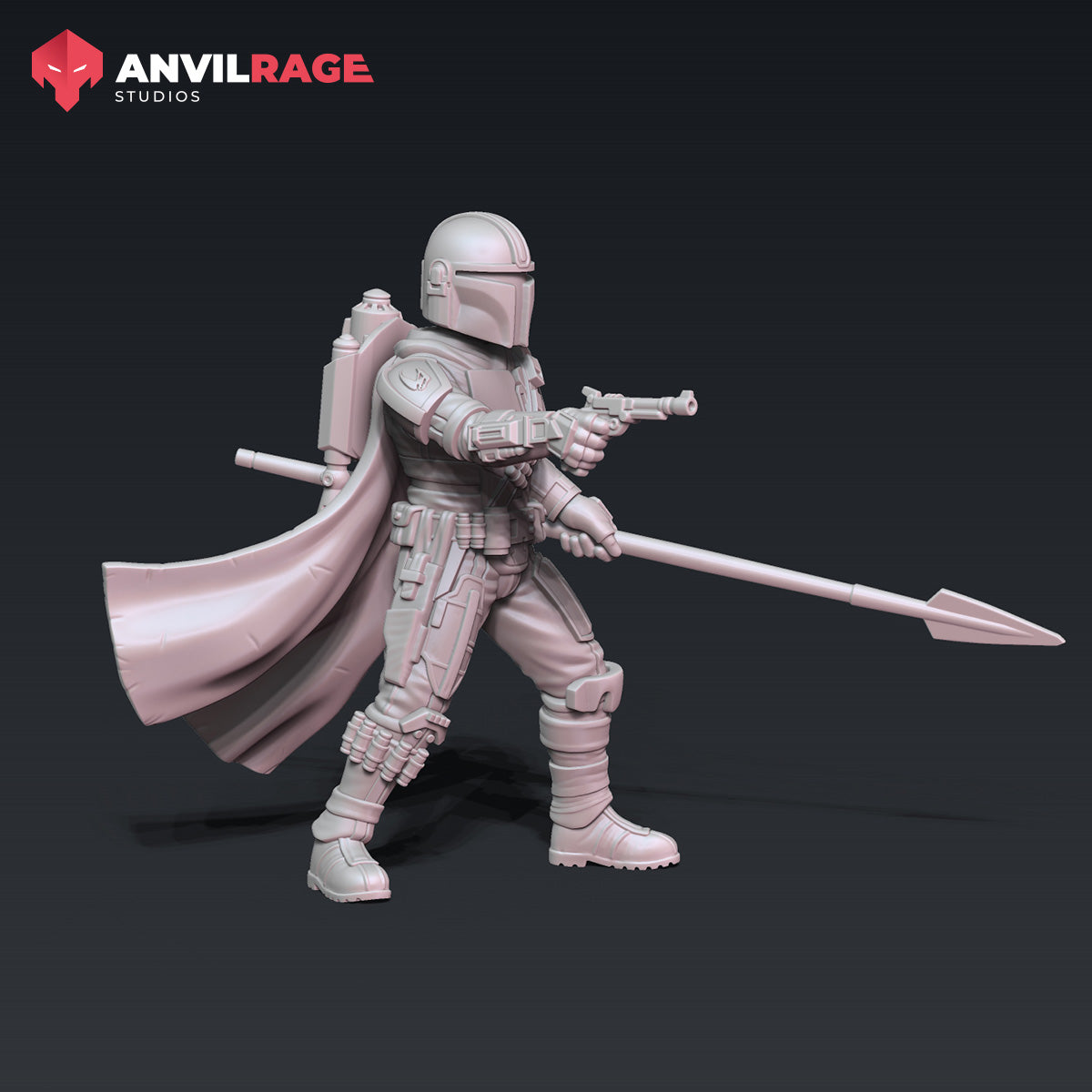 Mercenary Hero - multi part set (Sculpted by ANVILRAGE)