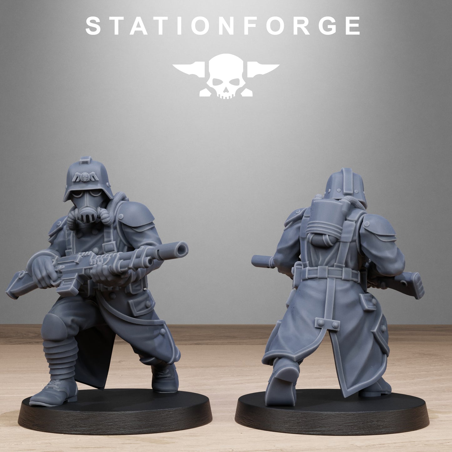 Grimguard Shovel Trenchers (Sculpted by Station Forge)