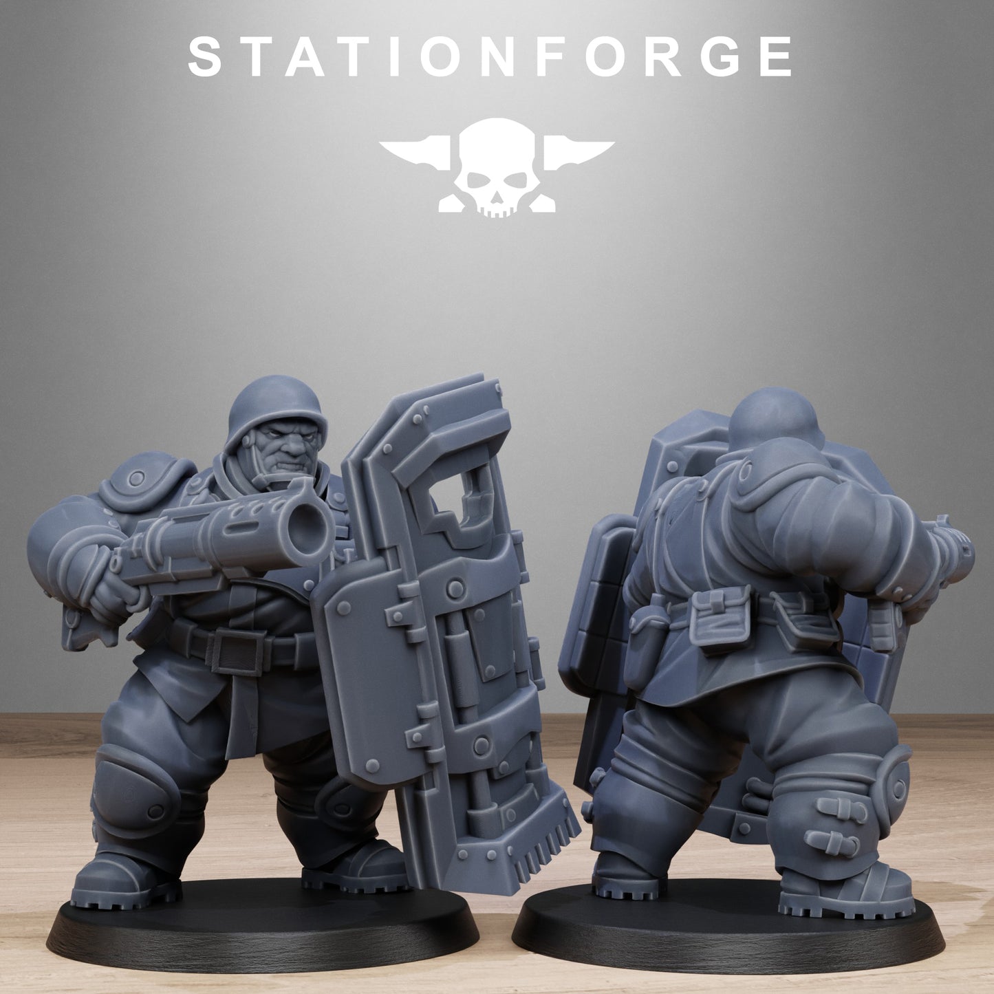 Freeguard Armored Mutants - set of 10 (Sculpted by Stationforge)