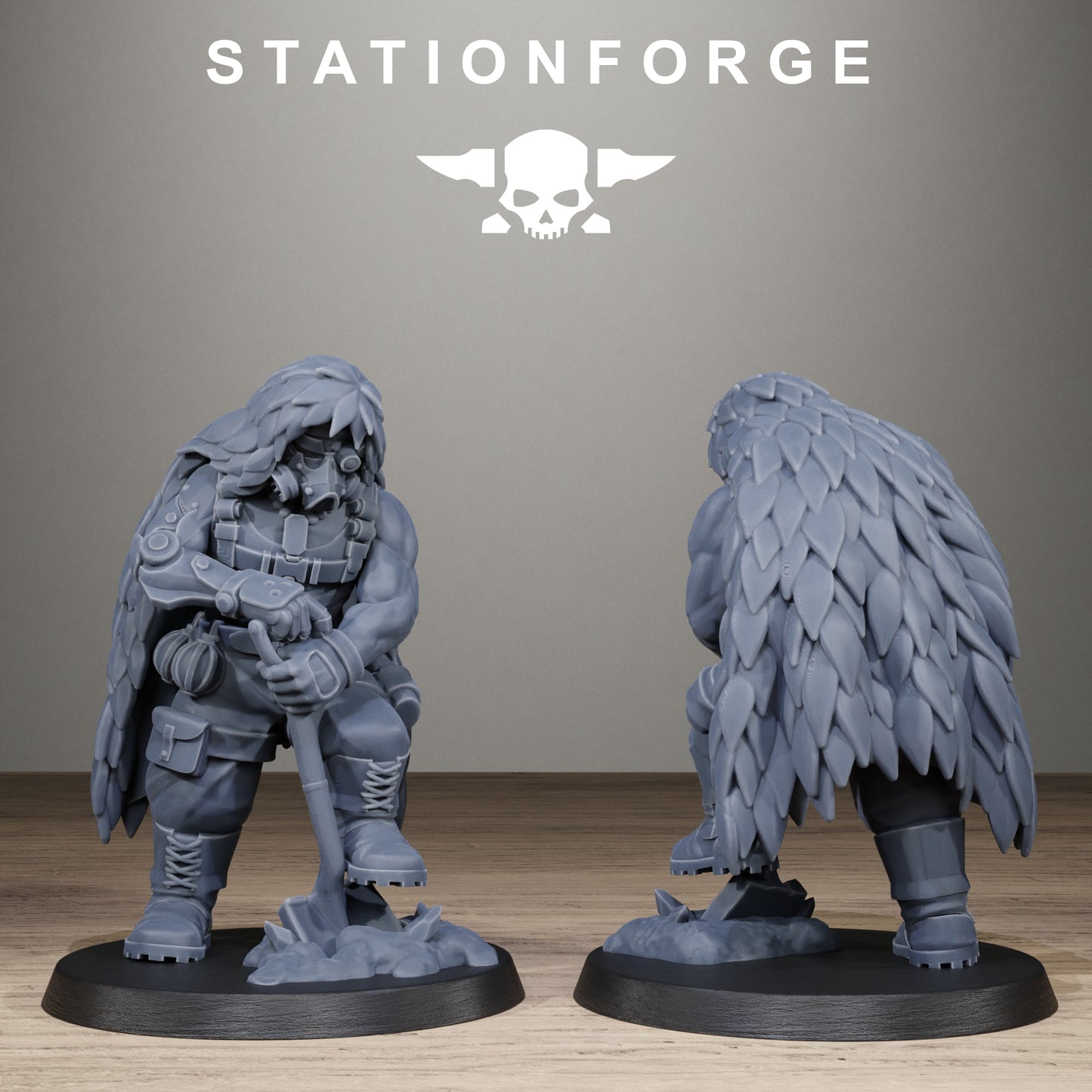 Grimguard Jungle Fighter Snipers (Sculpted by Station Forge)
