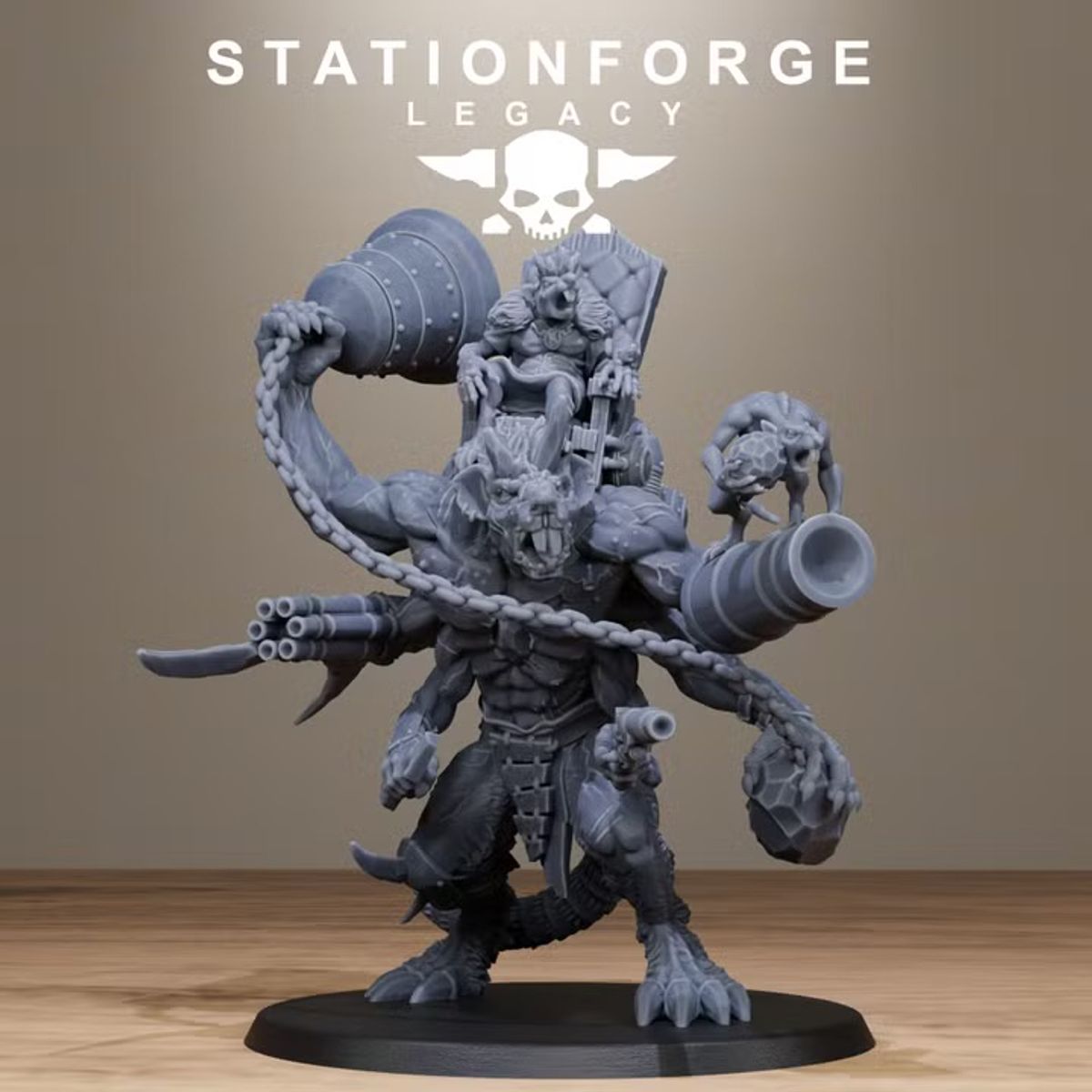 Rotfang Bell Rat (Sculpted by Stationforge)
