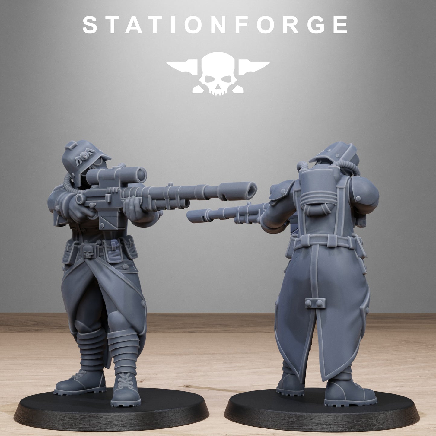 Grimguard Steel Sisters - set of 10 (Sculpted by Stationforge)