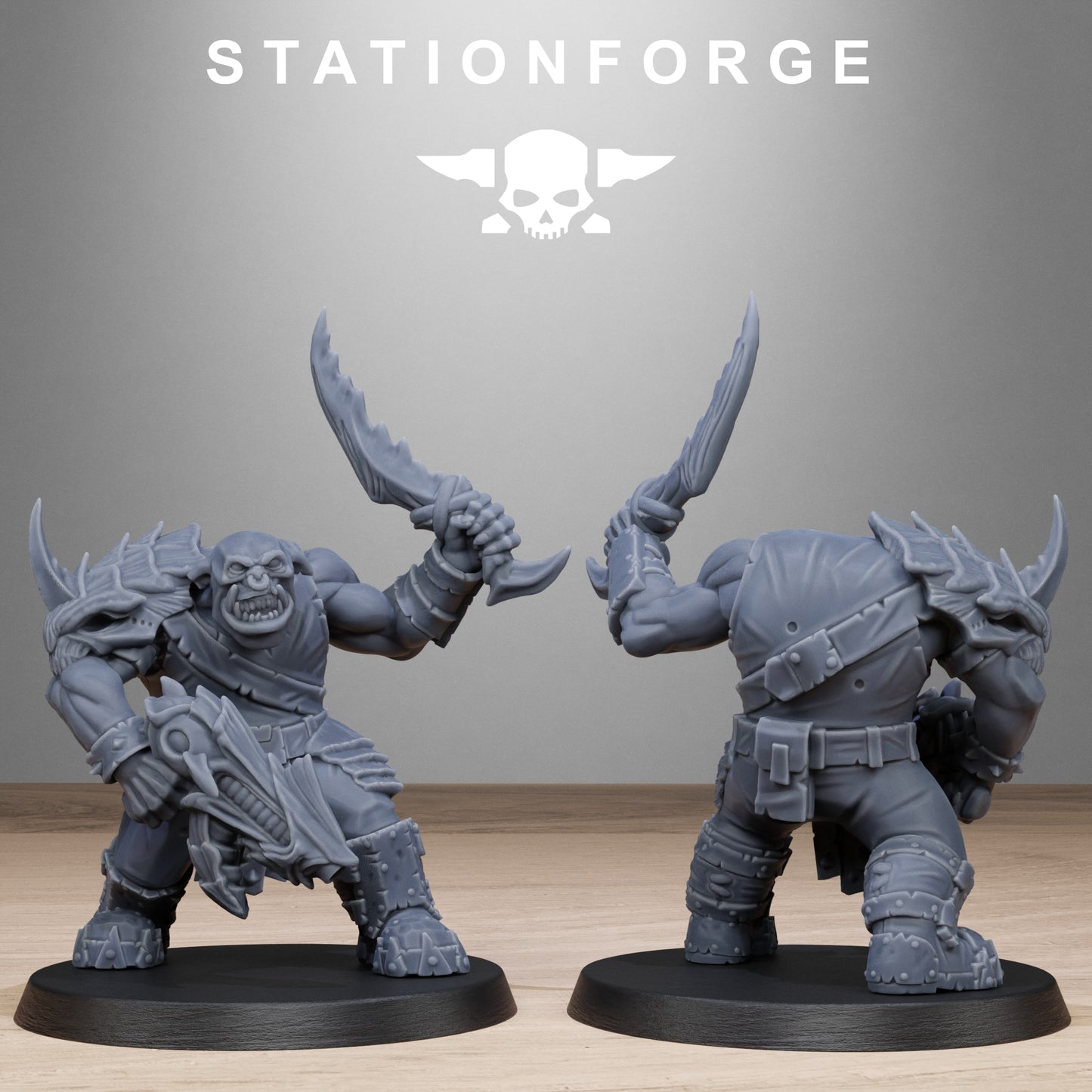 Orkaz Biotech Looters - set of 10 (Sculpted by Stationforge)