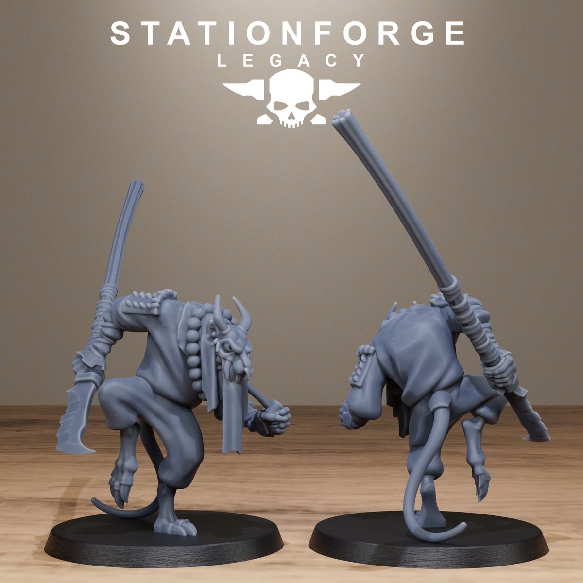 Rotfang Monks (Sculpted by Stationforge)