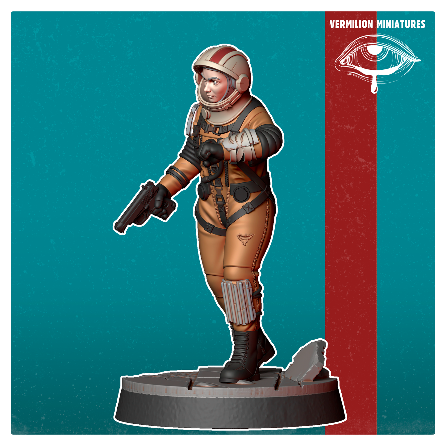 Cosmonaut 7 (Sculpted by Vermillion Miniatures)