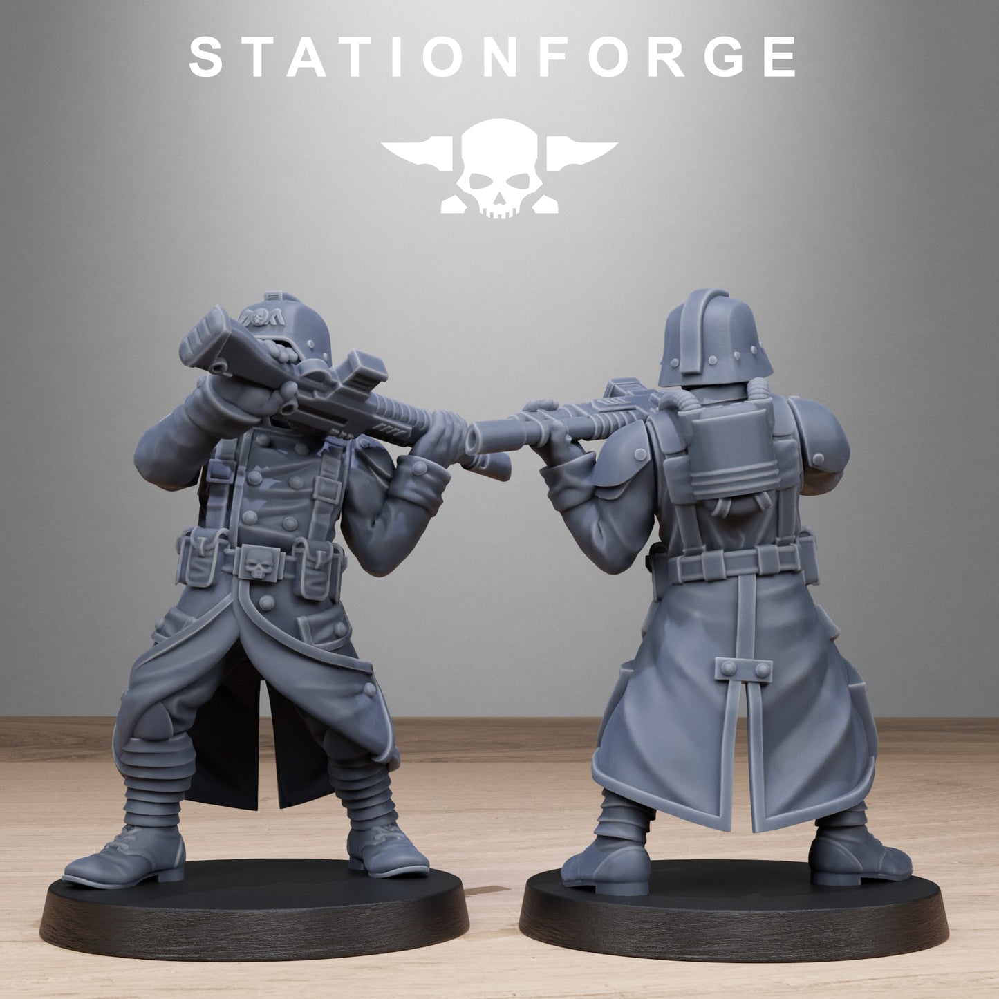 Grimguard Shovel Trenchers (Sculpted by Station Forge)