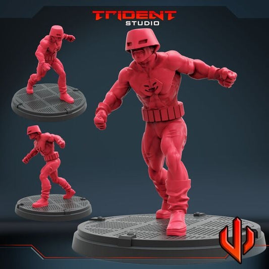 Rock Python (Fan art sculpted by Trident Studio) (Crisis Protocol Proxy/Alternative)