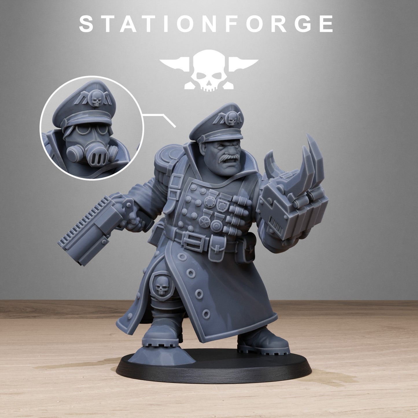 Freeguard Mutant Officer (Sculpted by Station Forge)