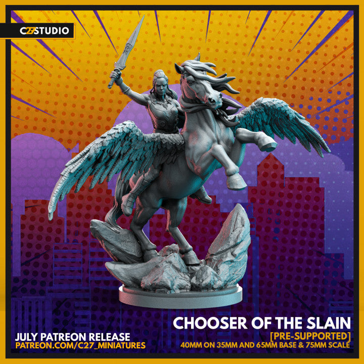 Valkyrie miniature render