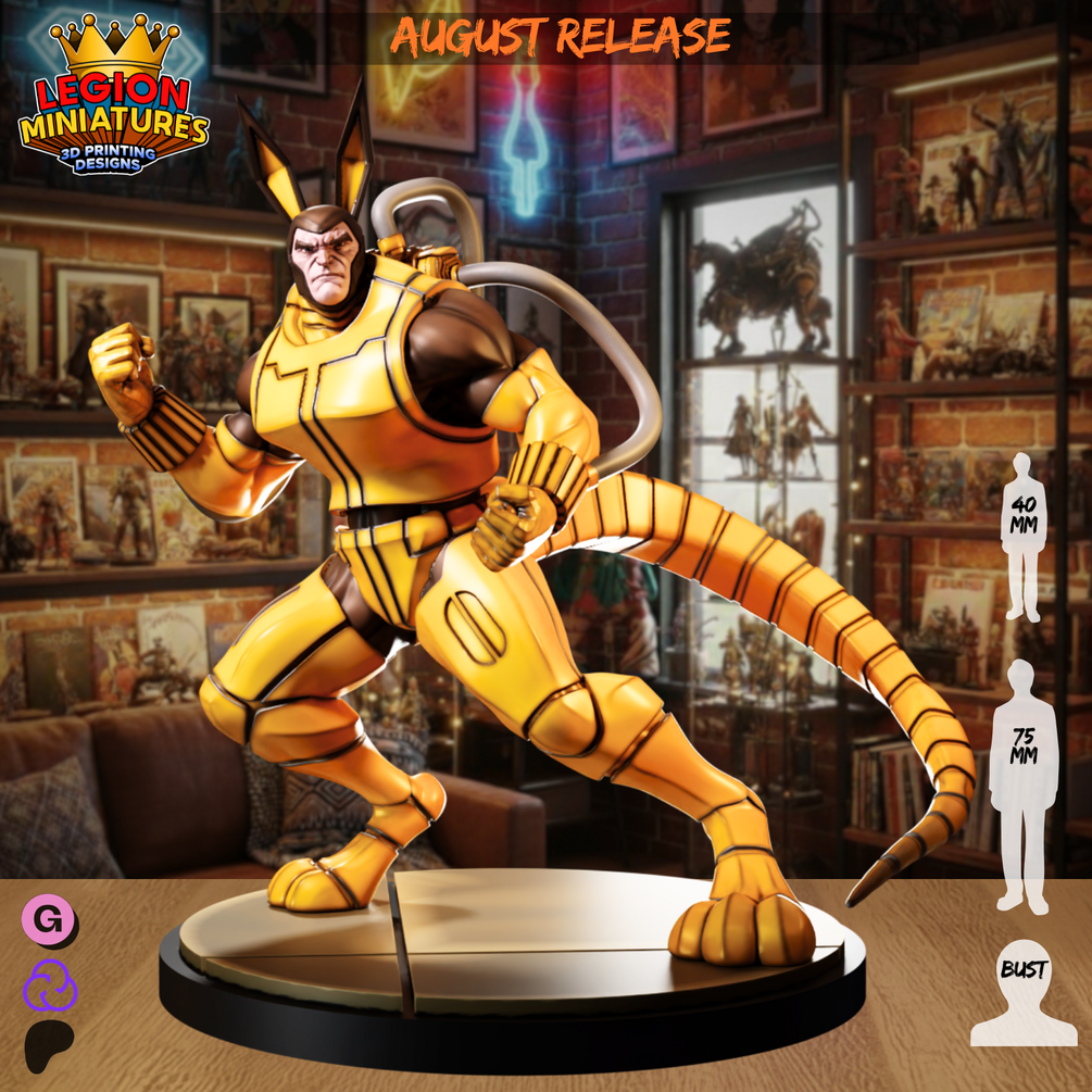 Kangaroo fan-art miniature by Legion Miniatures
