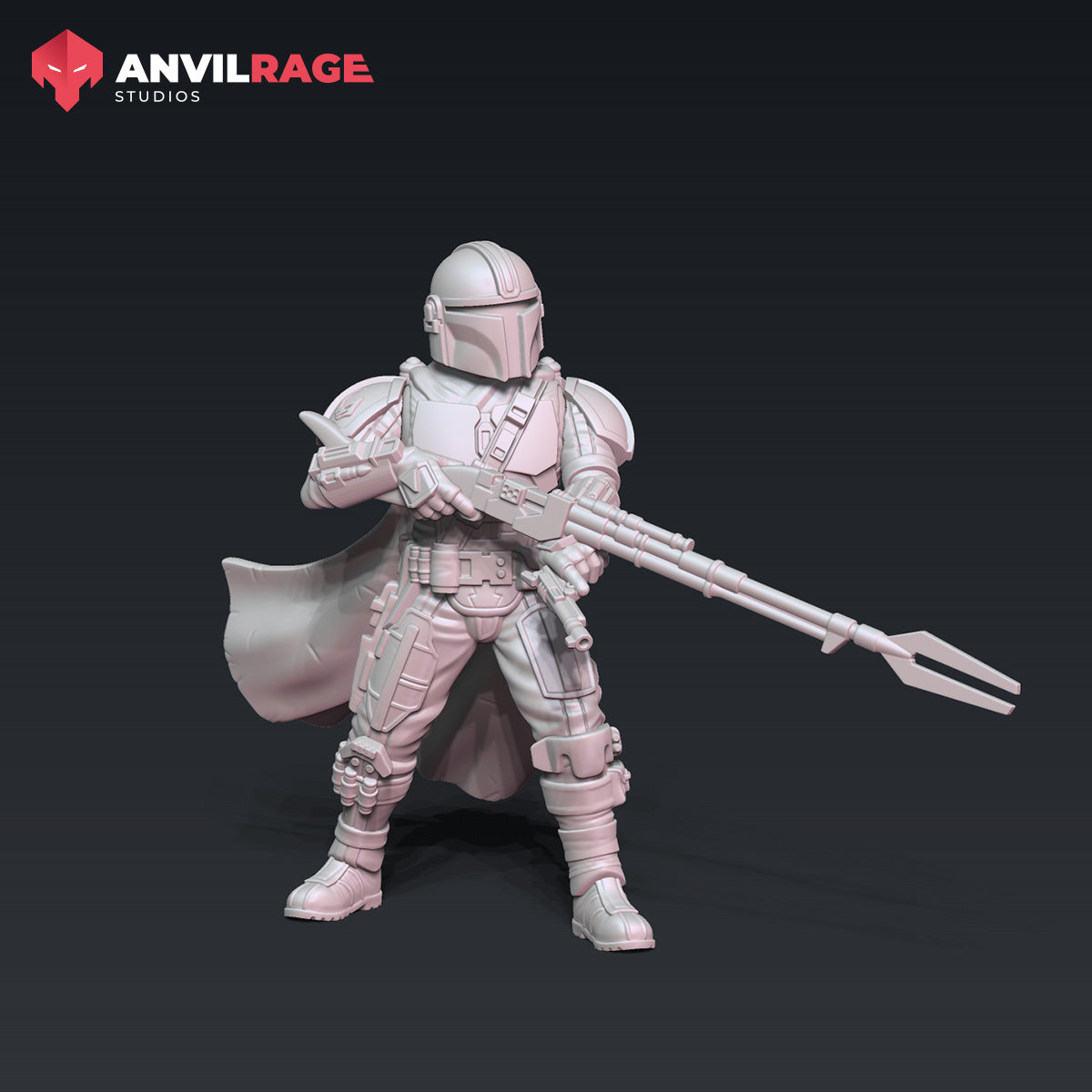Mercenary Hero - multi part set (Sculpted by ANVILRAGE)