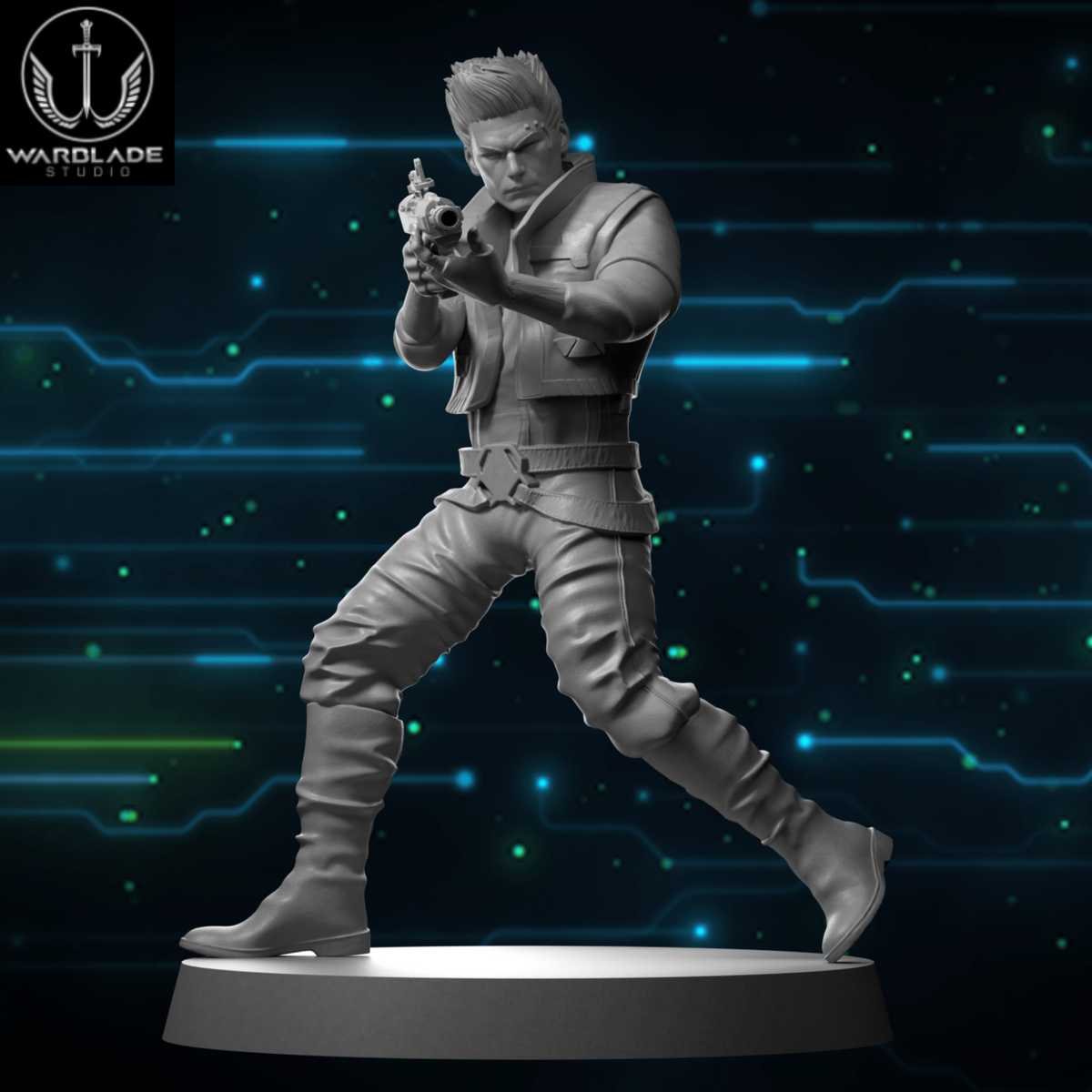 Theron Shan - Fan Art (Sculpted by Warblade Studios)