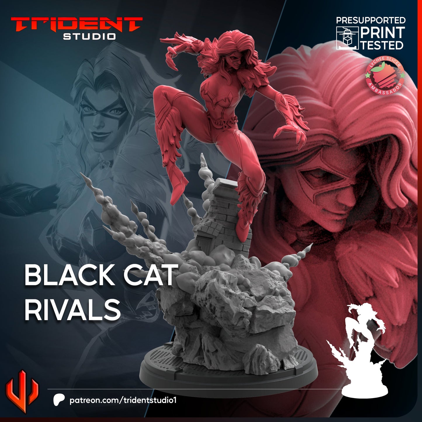 Black Cat - Rivals (Sculpted by Trident Miniatures)