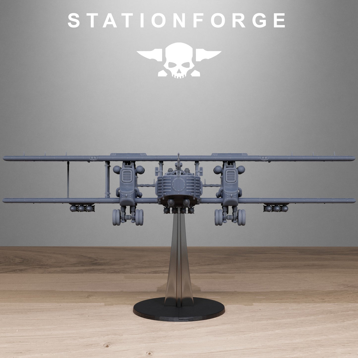 Grimguard Iron Biplane (Sculpted by Stationforge)