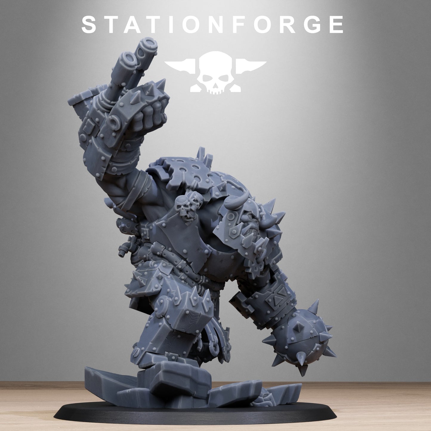 Orkaz Metjaw Boss (Sculpted by Stationforge)