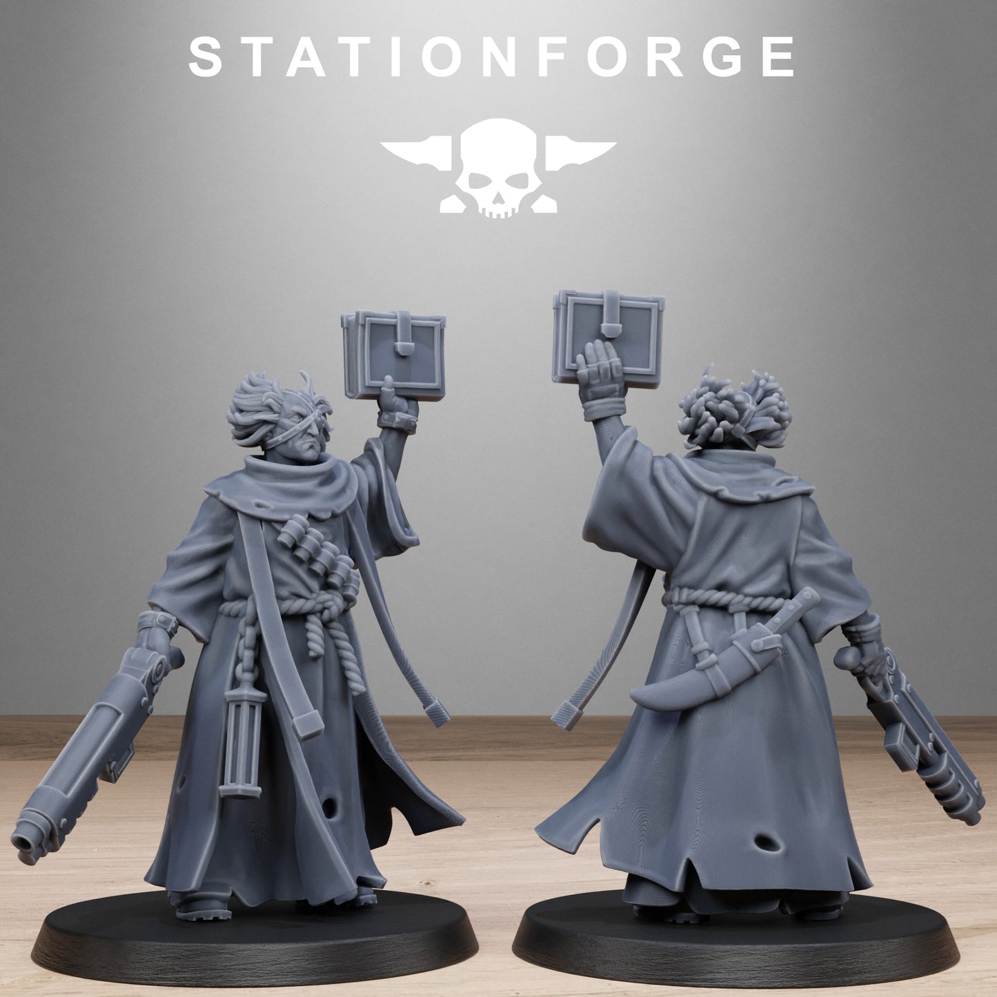 Grimcorp Firers - set of 10 (Sculpted by Stationforge)