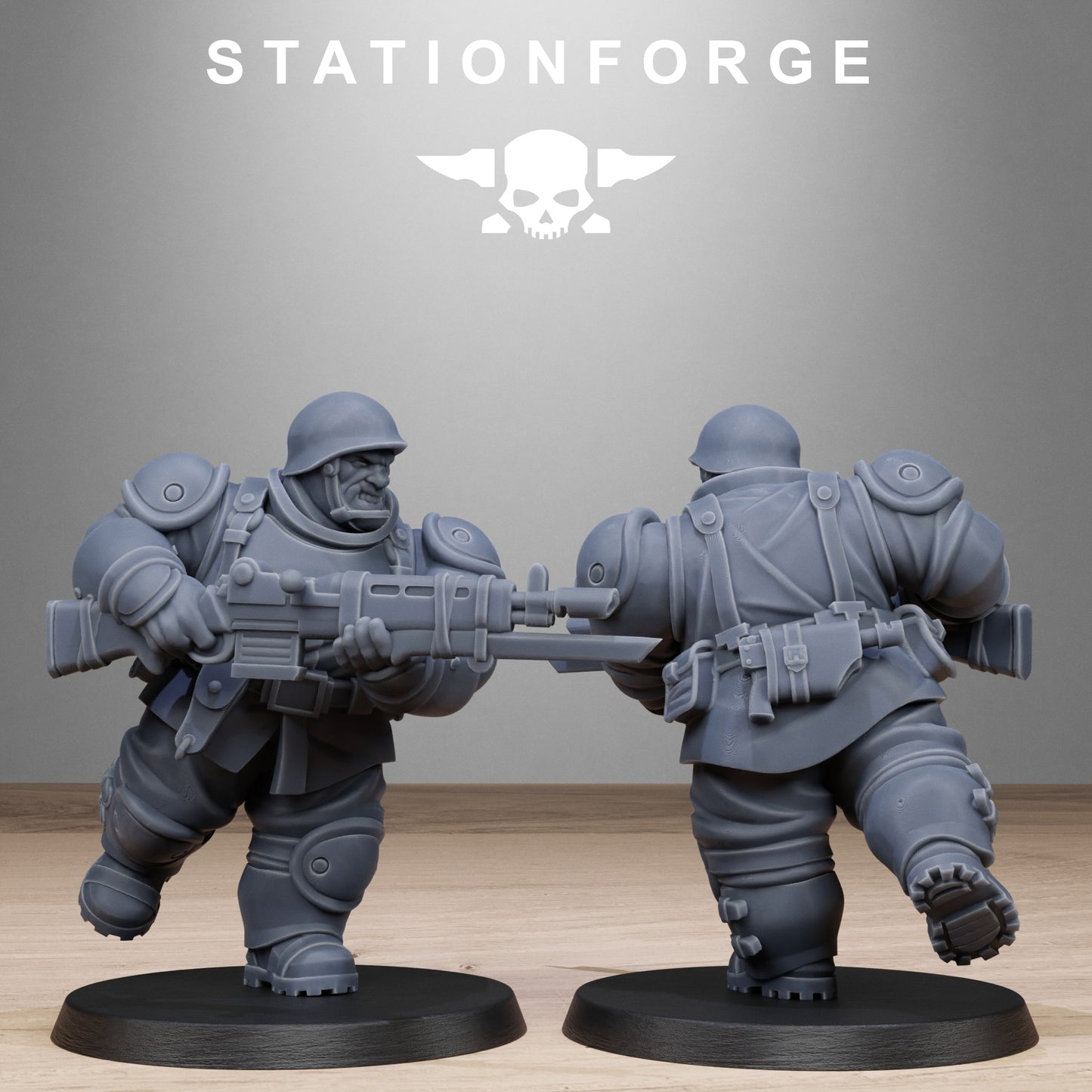 Freeguard Armored Mutants - set of 10 (Sculpted by Stationforge)