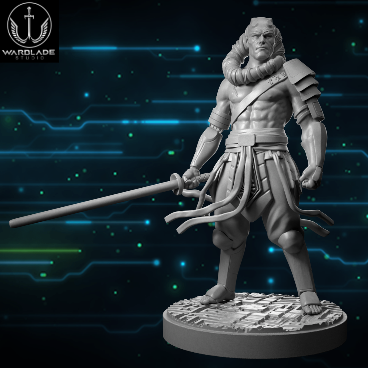 Loden Greatstorm - Fan Art (Sculpted by Warblade Studios)