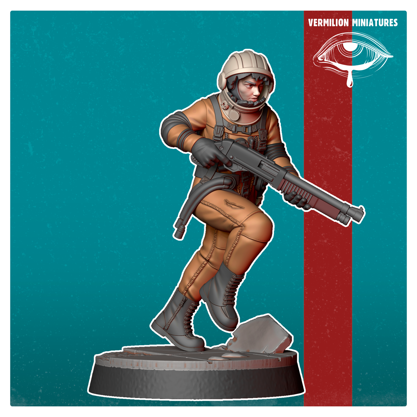 Cosmonaut 8 (Sculpted by Vermillion Miniatures)