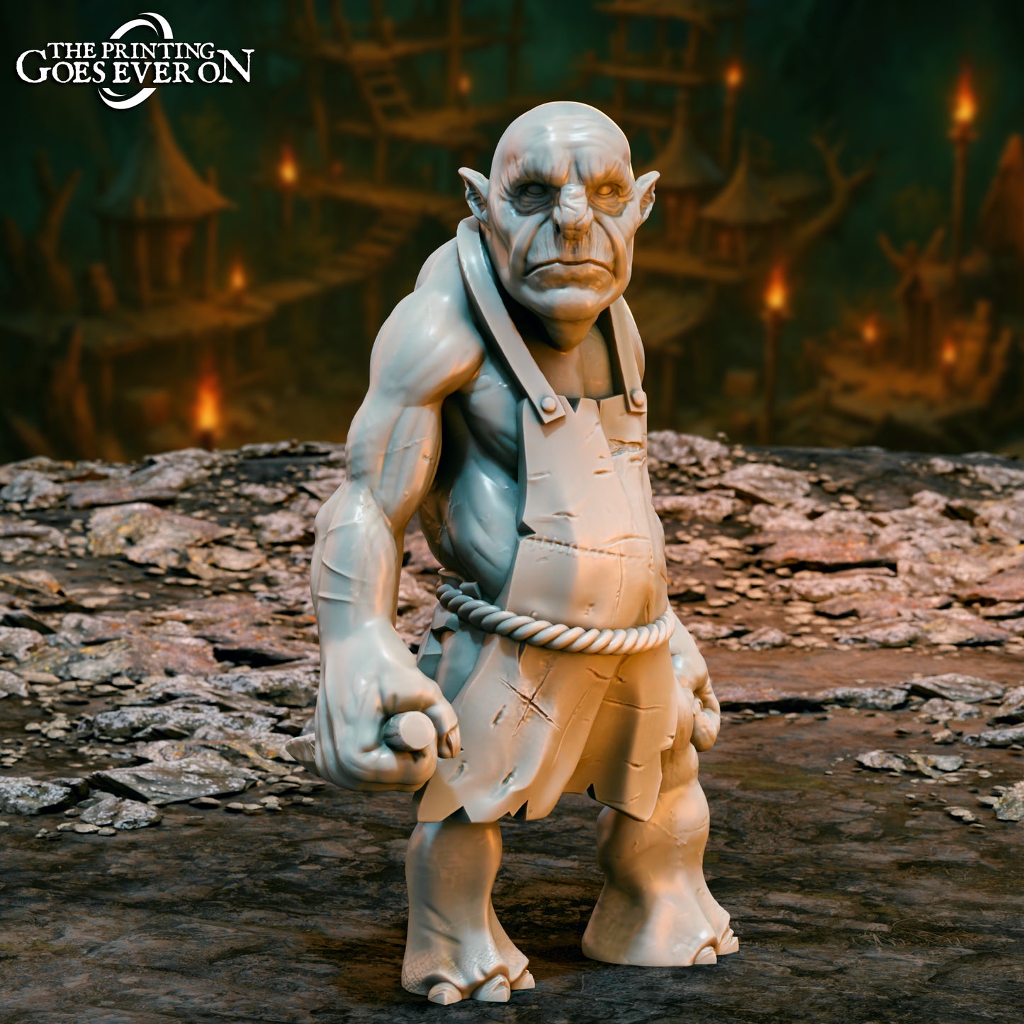 Cooking Trolls - set of 3 (sculpted by Printing Goes Ever On)