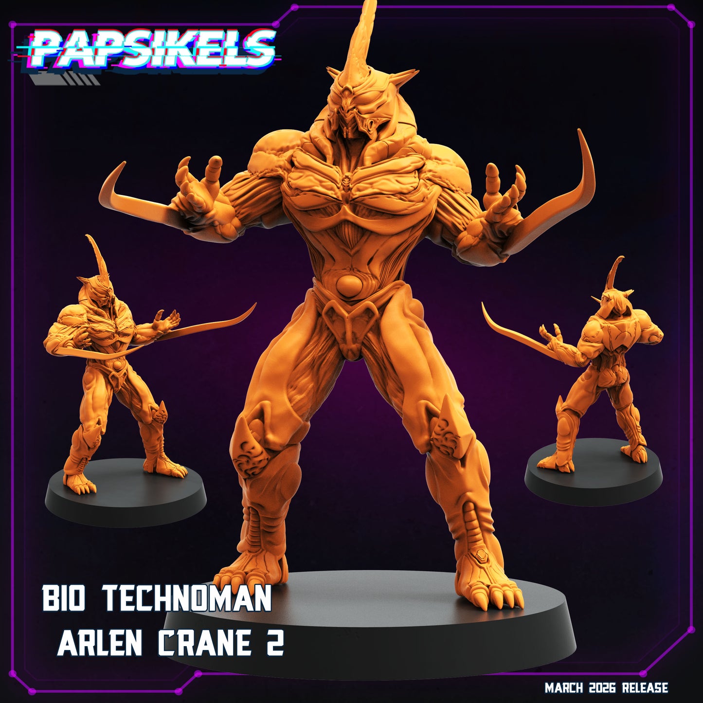 Bio Technoman Arlen Crane (sculpted by Papsikels) (Copy)