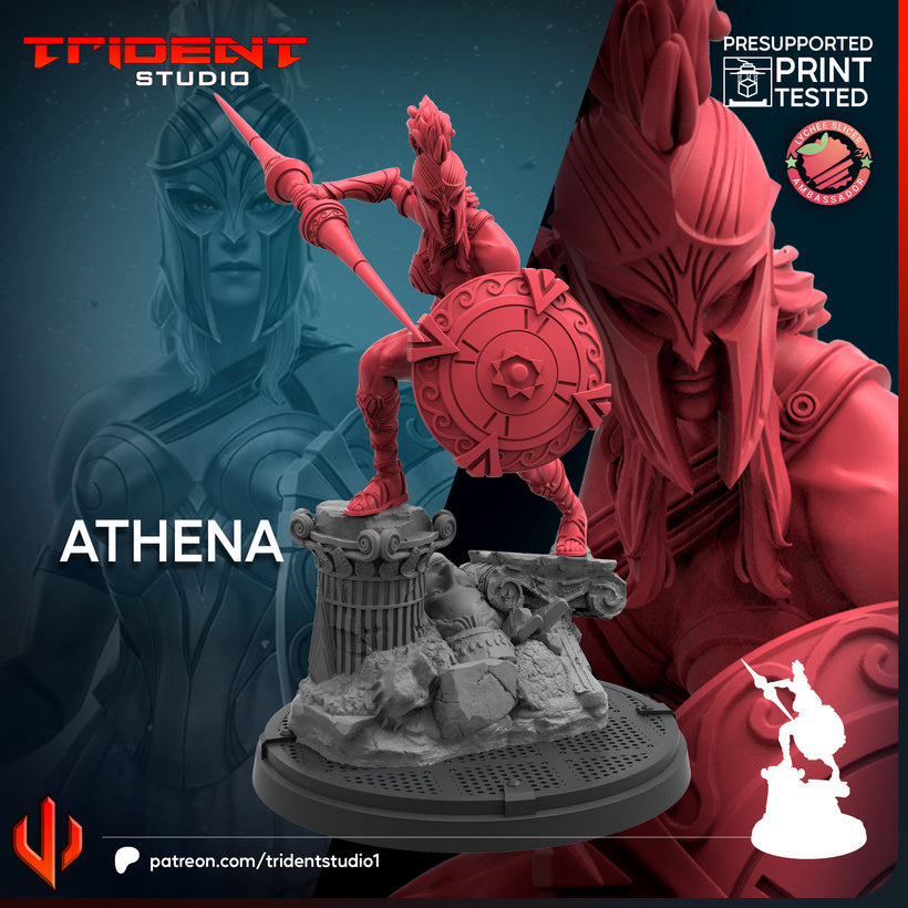 Athena (Sculpted by Trident Miniatures)