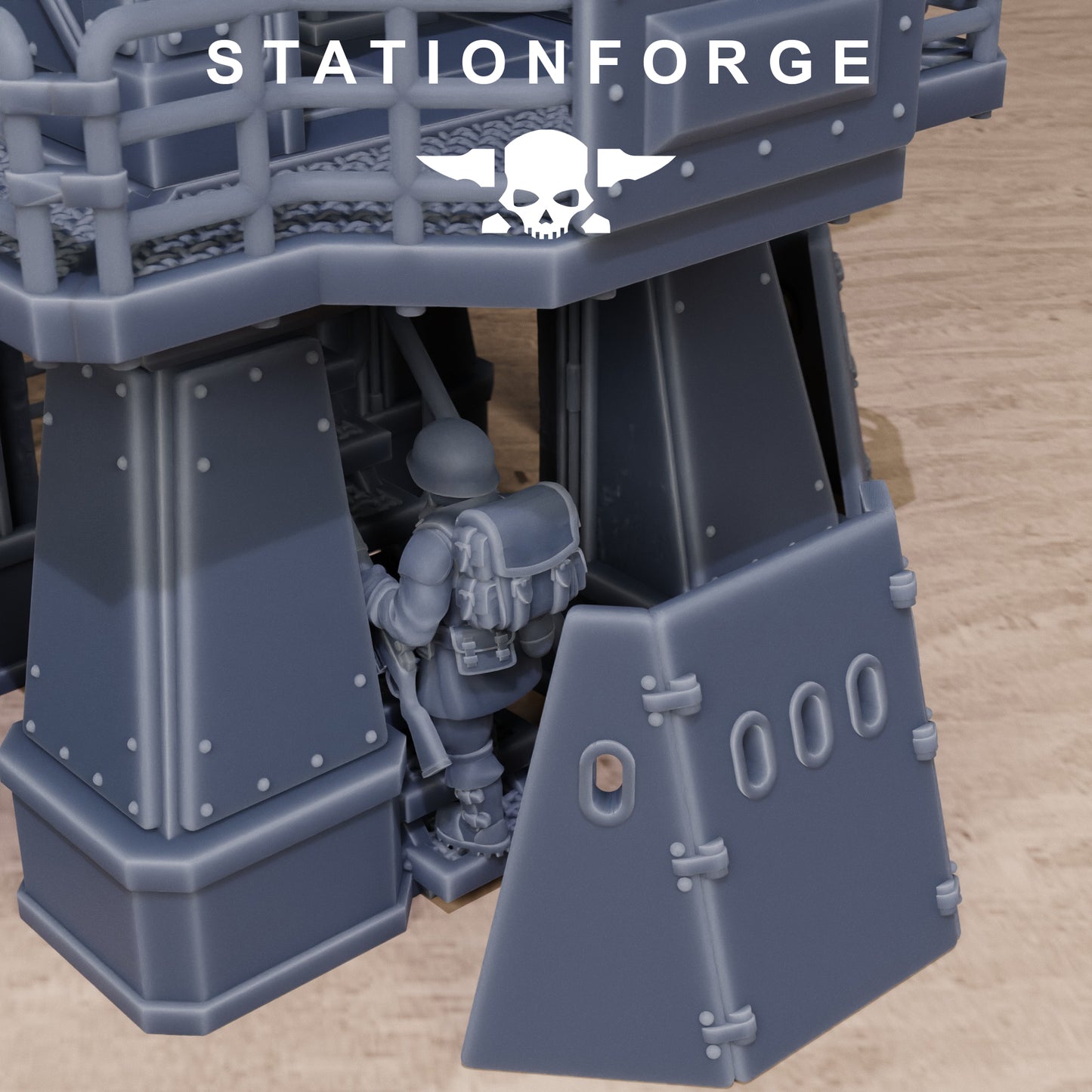 Freeguard Tower Guard - full kit (Sculpted by Stationforge)