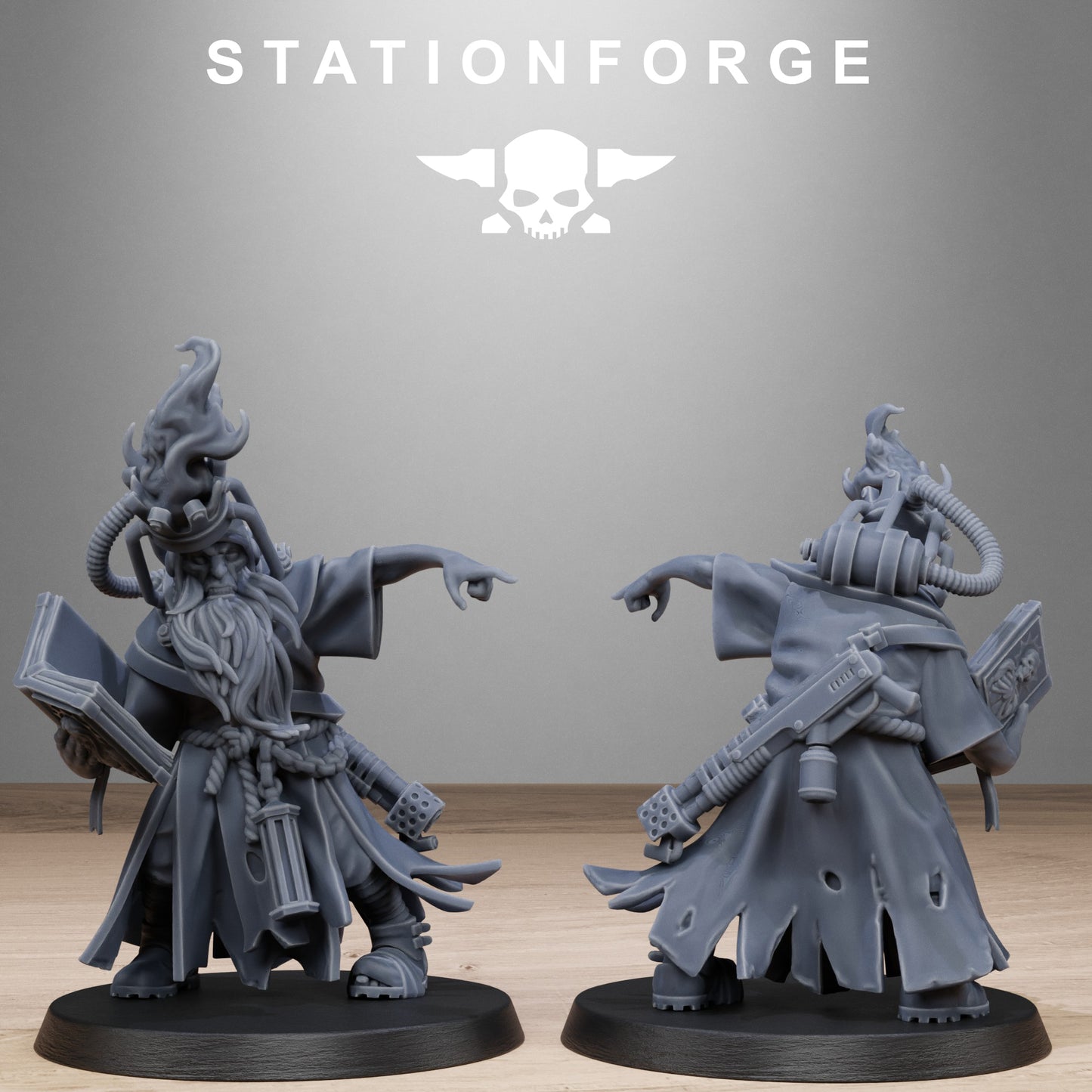 Grimcorp Firers - set of 10 (Sculpted by Stationforge)