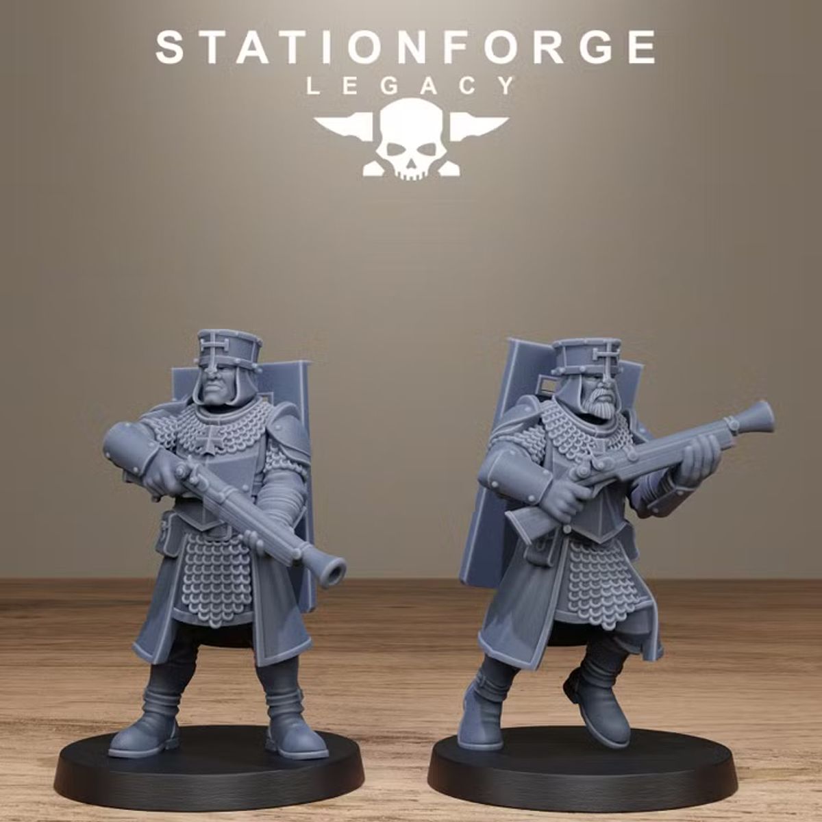 Thorncrest Blastsmen (Sculpted by Stationforge)