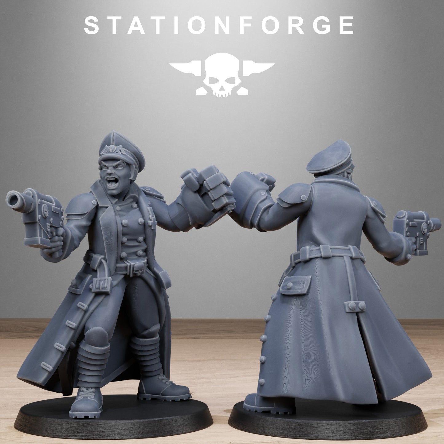 Grimguard Steel Sisters - set of 10 (Sculpted by Stationforge)