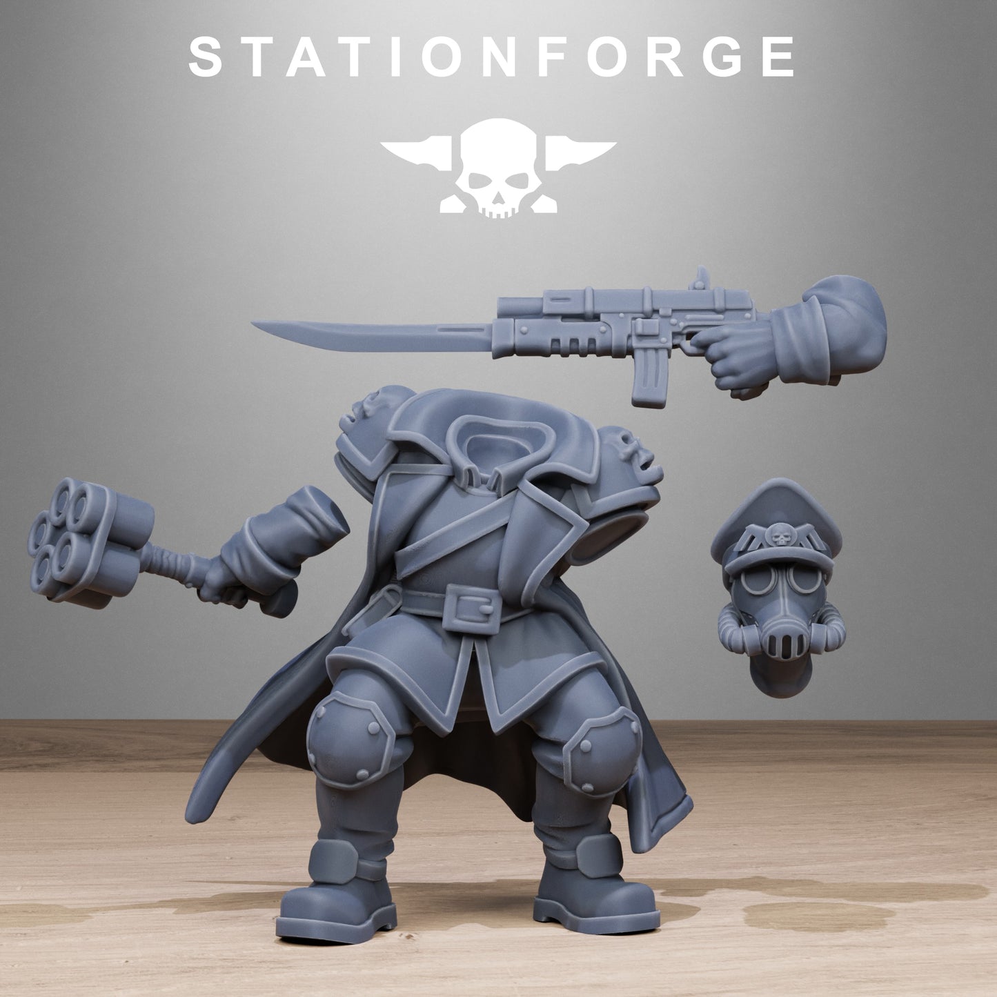 Grimguard Lieutenant - set of 2 (Sculpted by Stationforge)