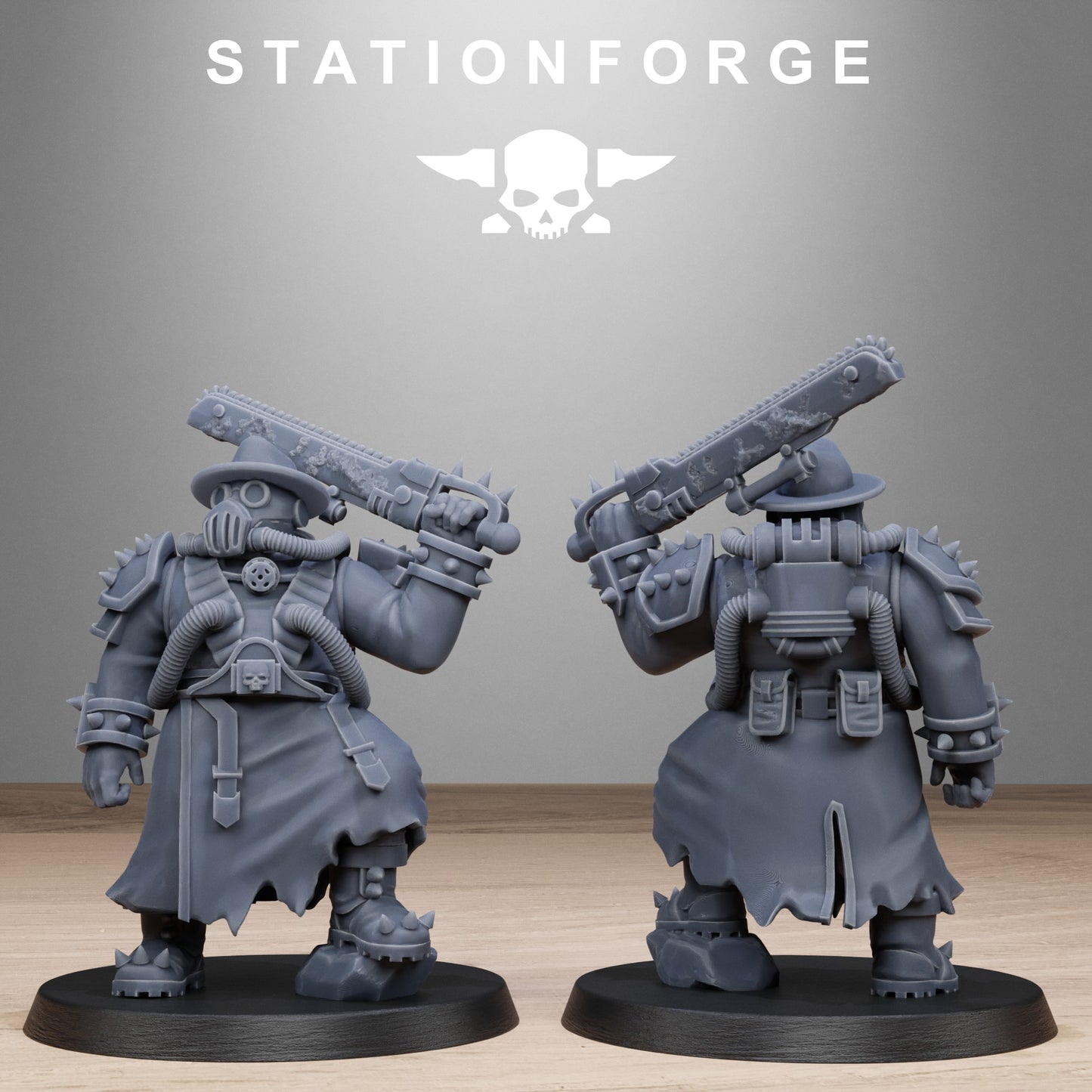 Corrupted Guard Filthcrew Mutants (Sculpted by Station Forge)
